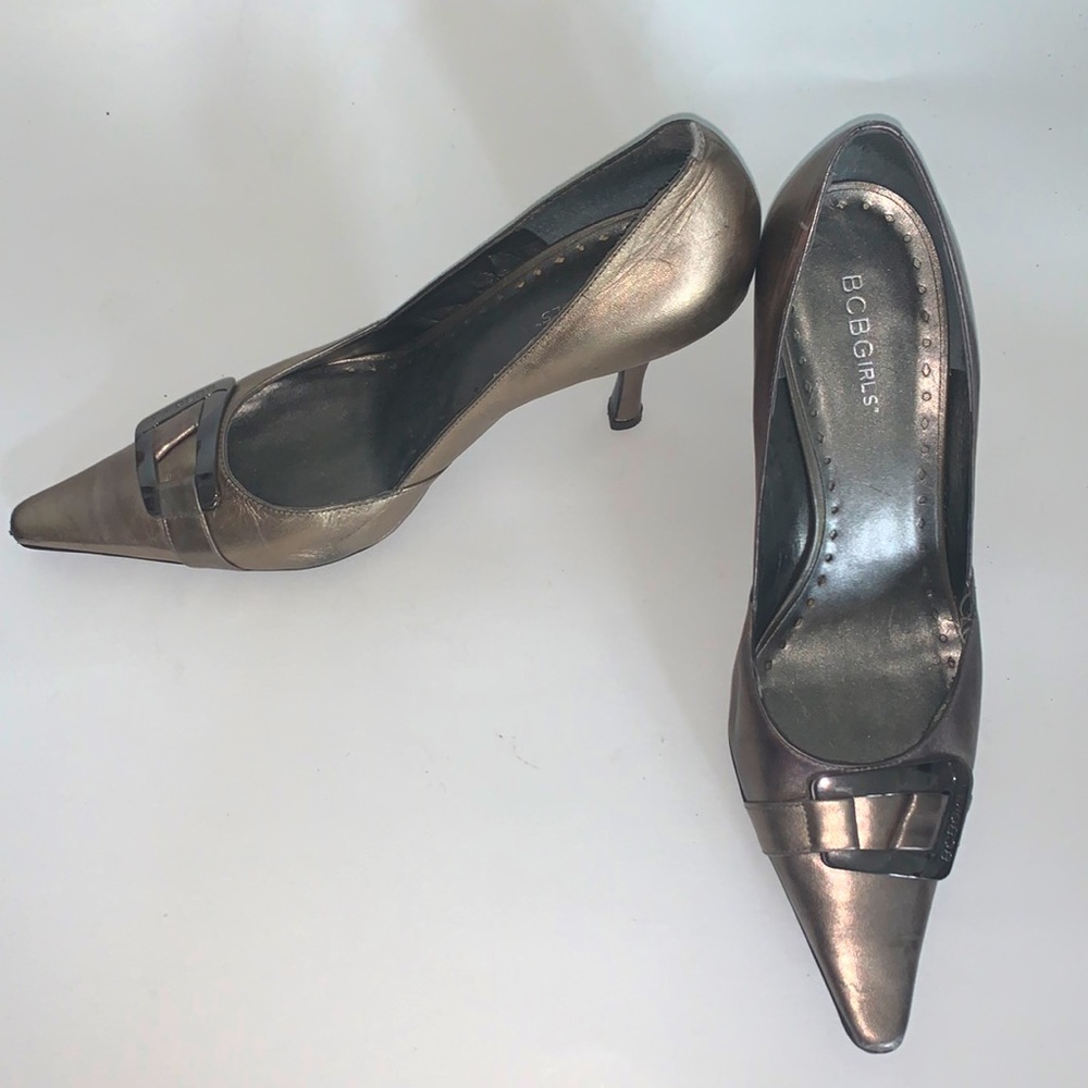 3” Silver High Heel